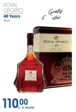 Prik en Tik Royal Oporto 40 Years aanbieding