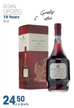 Prik en Tik Royal Oporto 10 Years aanbieding
