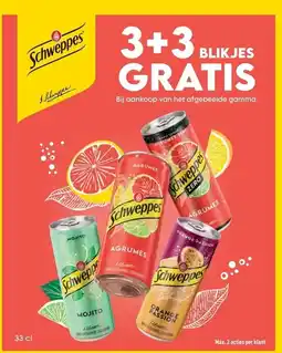 Prik en Tik Schweppes agrumes aanbieding