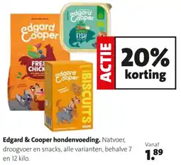 Intratuin Edgard & Cooper hondenvoeding aanbieding