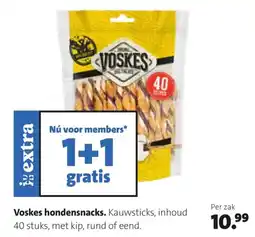 Intratuin Voskes hondensnacks aanbieding