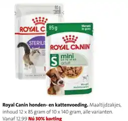 Intratuin Royal Canin honden- en kattenvoeding aanbieding
