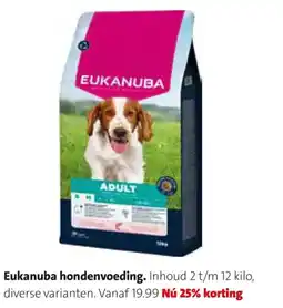 Intratuin Eukanuba hondenvoeding aanbieding