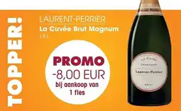 Prik en Tik Laurent-Perrier la cuvée brut magnum aanbieding