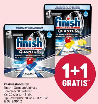 Vaatwastabletten finish - quantum ultimate