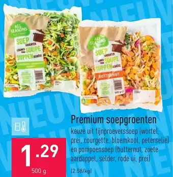 ALDI Premium soepgroenten 500 g aanbieding