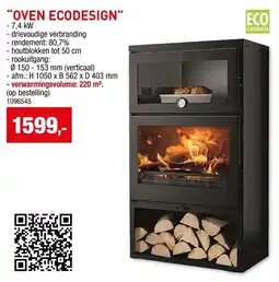 Hubo oven ecodesign aanbieding