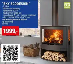 Hubo Sky Ecodesign aanbieding