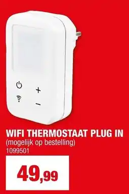 Hubo Wifi thermostaat plug in aanbieding