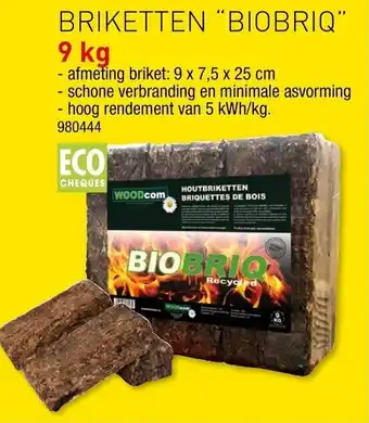 Briketten biobriq