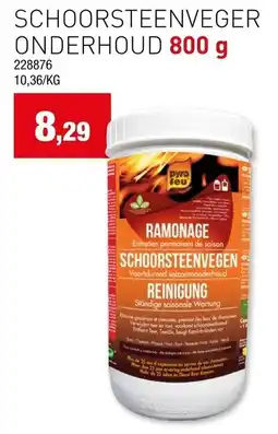 Hubo Schoorsteenveger onderhoud aanbieding