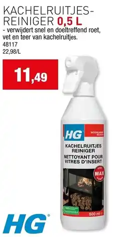 Hubo Kachelruitjes-reiniger aanbieding