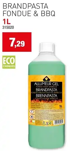 Hubo Allumeur gel fondue & bbq aanbieding