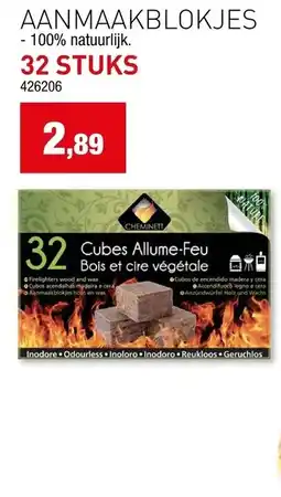 Hubo Aanmaakblokjes aanbieding