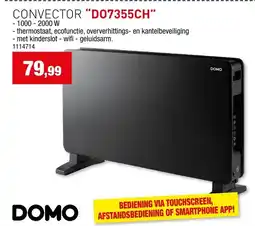Hubo Convector do7355ch aanbieding