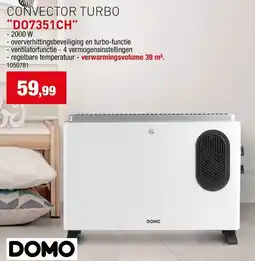 Hubo Convector turbo domo aanbieding