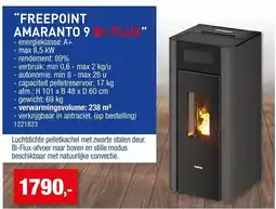 Hubo freepoint amaranto 9 bi-flux aanbieding
