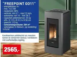 Hubo FreePoint G011 aanbieding