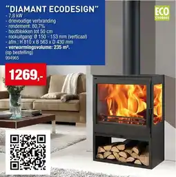 Hubo Diamant Ecodesign aanbieding