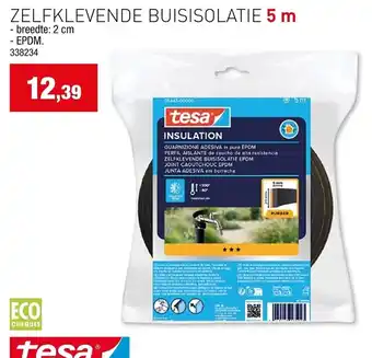 Zelfklevende buisisolatie