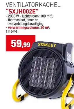Hubo ventilatorkachel sxjh002e aanbieding
