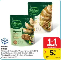 Carrefour Market Gyoza's Bibigo aanbieding