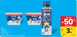 Carrefour Skyr Danone aanbieding