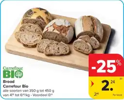 Carrefour Brood Carrefour Bio aanbieding