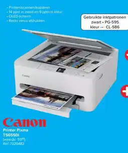 Carrefour Canon Printer Pixma TS6550I aanbieding