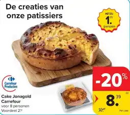 Carrefour Market Cake Jonagold Carrefour aanbieding