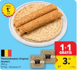 Carrefour Market Pannenkoeken Original Annie's aanbieding