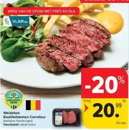Carrefour Market Weidekoe aanbieding