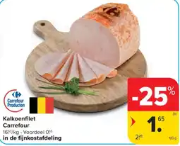 Carrefour Market Kalkoenfilet Carrefour aanbieding