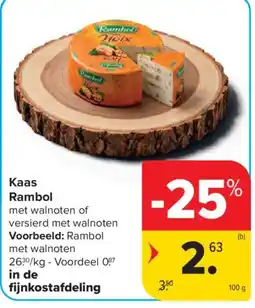 Carrefour Market Kaas Rambol aanbieding