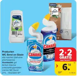 Carrefour Market WC Eend en Glade alle soorten aanbieding