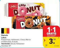Carrefour Market Donuts Lotus aanbieding