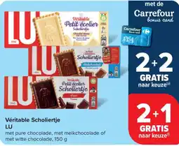 Carrefour Market Véritable Scholiertje LU aanbieding