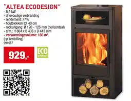 Hubo Altea Ecodesign aanbieding