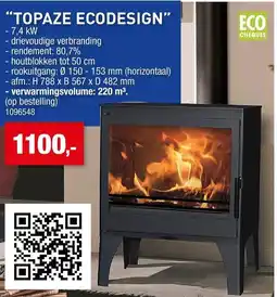 Hubo Topaze Ecodesign aanbieding