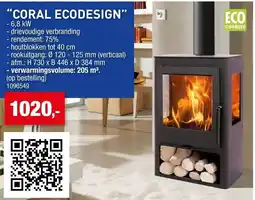 Hubo Coral Ecodesign aanbieding