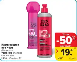 Carrefour Haarproducten Bed Head aanbieding