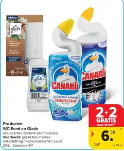 Carrefour WC Eend en Glade aanbieding