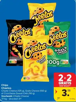 Carrefour Chips Cheetos aanbieding