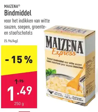 ALDI Maizena bindmiddel 250 g aanbieding