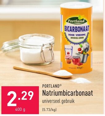 ALDI Portland natriumbicarbonaat 400 g aanbieding