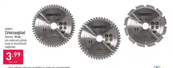 Ferrex cirkelzaagblad diameter: 19 cm