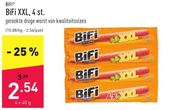 ALDI BiFi XXL, 4 st. 4 x 40 g aanbieding