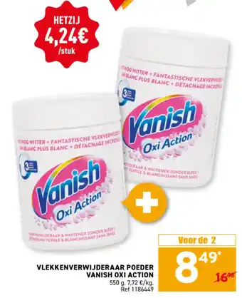 Vlekkenverwijderaar poeder Vanish Oxi Action