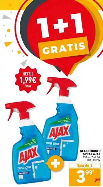Glasreiniger spray ajax