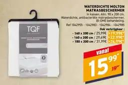 Trafic Waterdichte molton matrasbeschermer aanbieding